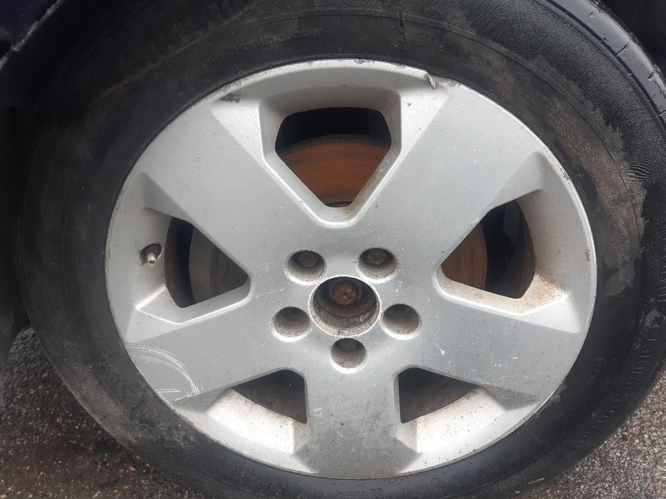 Диски титанові легкосплавні опель 5/110 R16 не гнуті opel