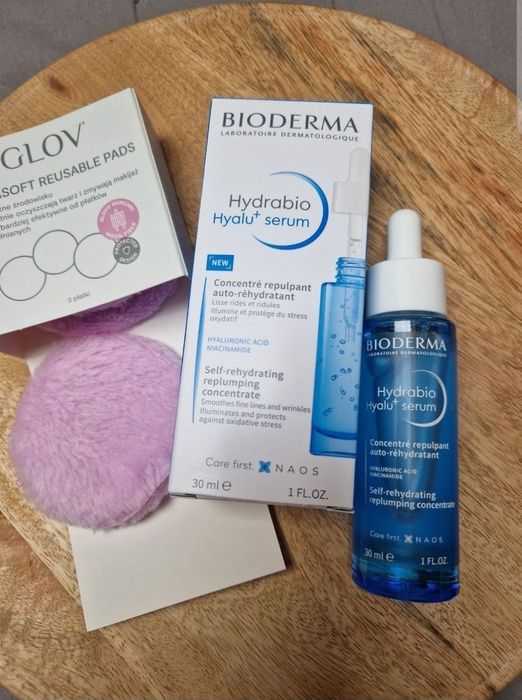 Nowe serum Bioderma Hyalu + płatki Glov