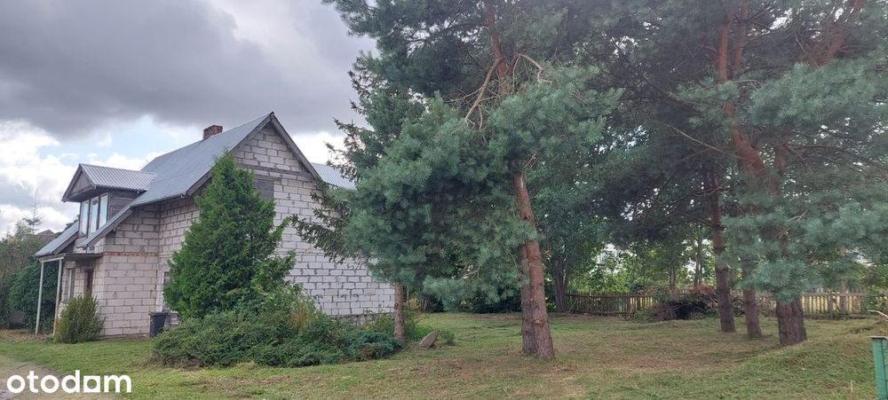 Dom wolnostojący, do wykończenia