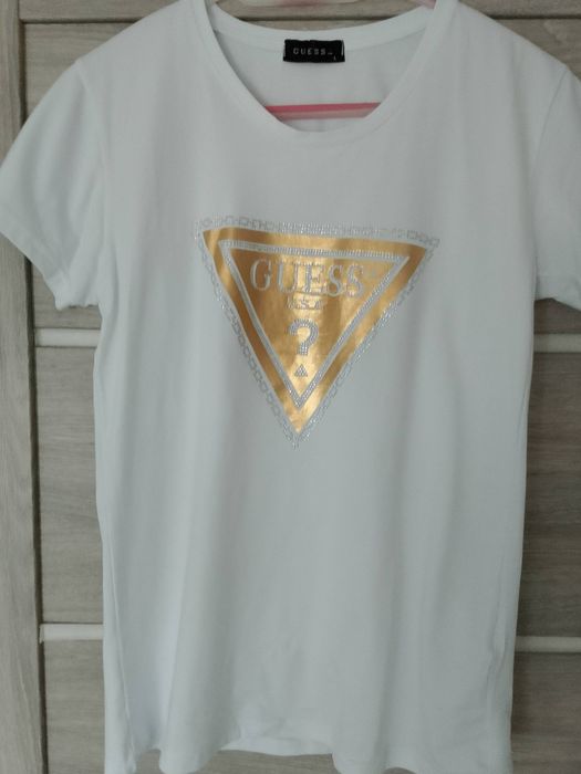 T shirt damski kolor biały