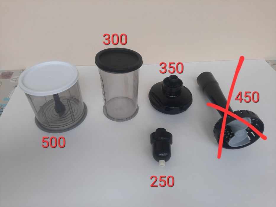 Запчастини для блендера Bosch