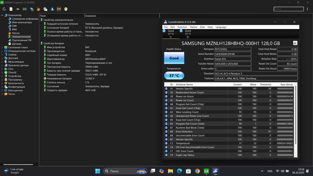 Недорогой производительный Clevo N850HZ i5-7300HQ 8/450Gb