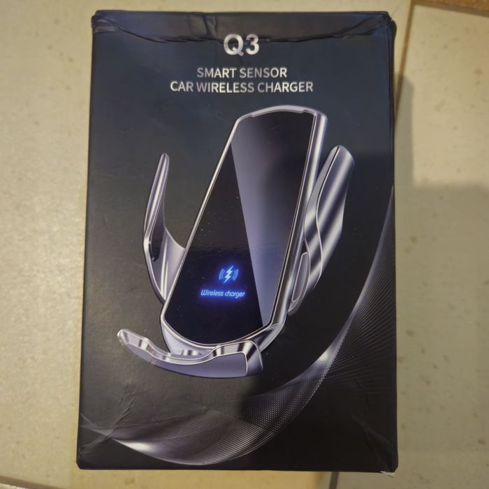 ładowarka samochodowa uchwyt na telefon z czujnikiem ruchu Q3 Smart Sensor Car Wireless Charger