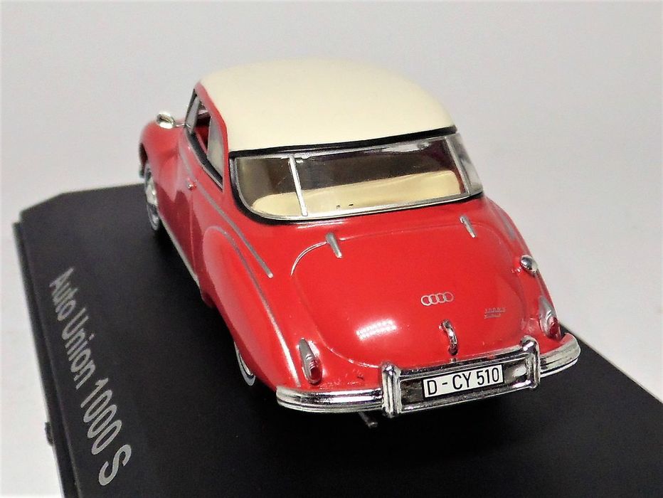 Kolekcjonerskie Auto Union 1000 S