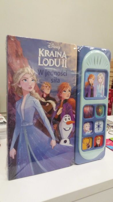 Książka dla dzieci - KRAINA LODU - Disnay