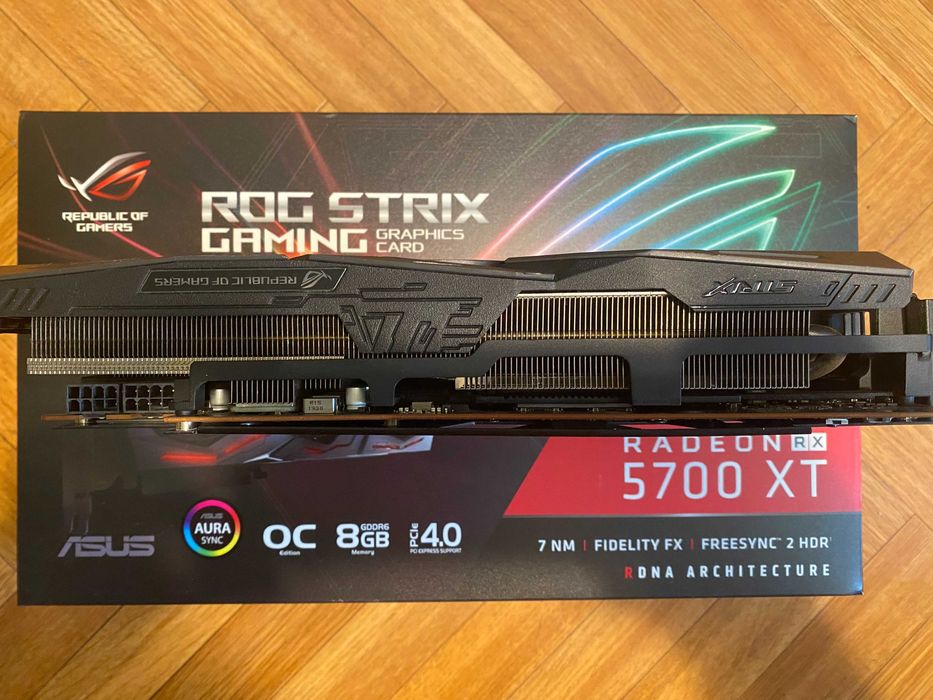 Видеокарта Asus Radeon RX 5700 XT ROG Strix OC 8GB