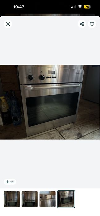 Urządzenie do gotowania na parze oraz piekarnik Miele Classic