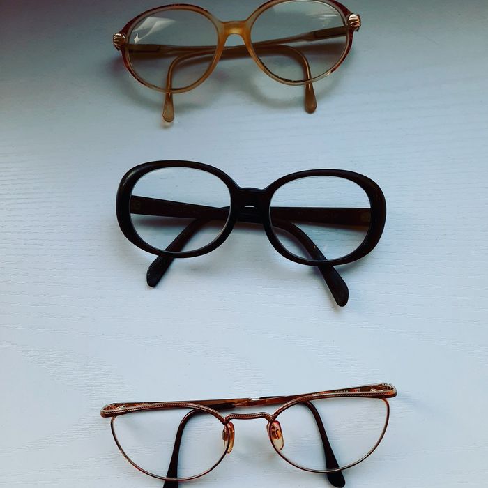 Óculos vintage como novos