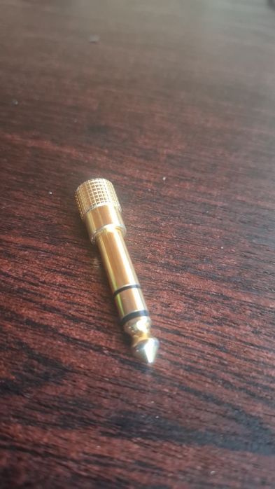 Przejściówka mały na duży jack