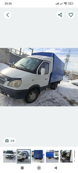 Продам тент на Газель в отличном состоянии