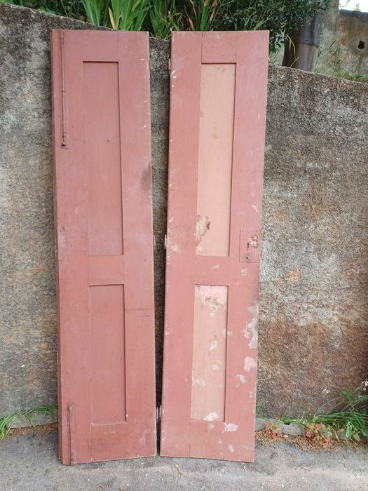 Portas interiores, de madeira, antigas