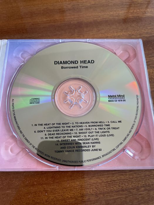 Diamond Head Borrowed Time album CD