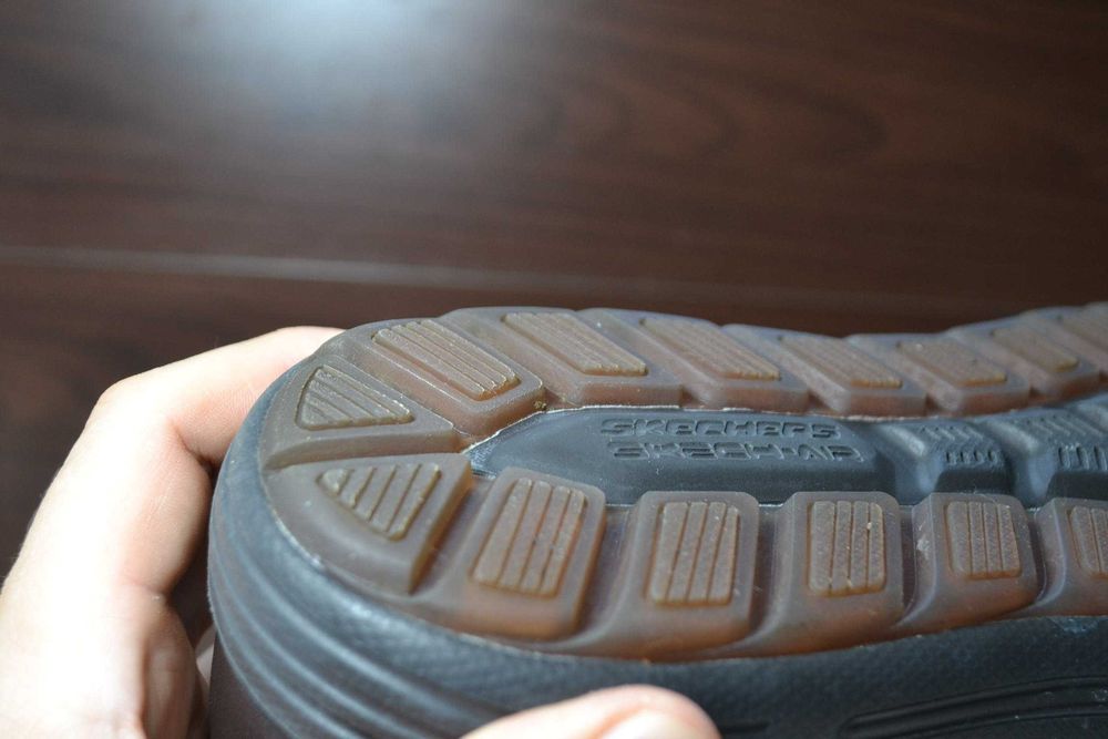 skechers porter-ressen 45р сникерсы туфли кроссовки кожаные