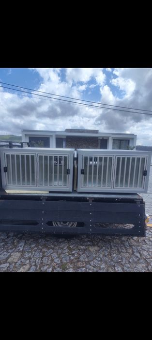 Jaula de transporte para cães