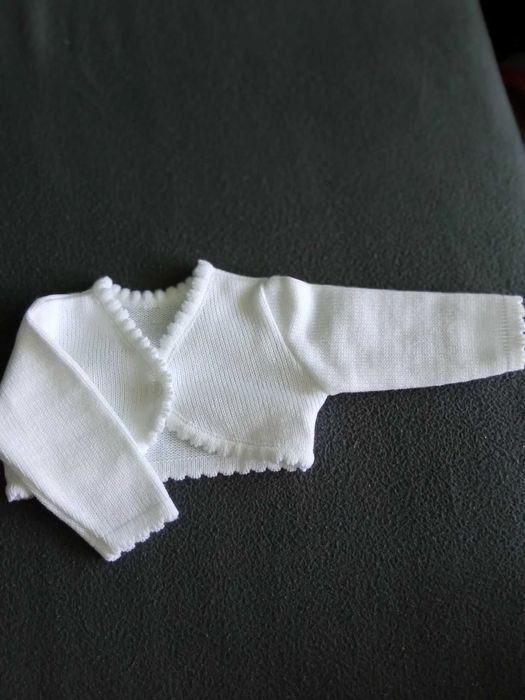 Sukienka i bolerko do chrztu roz. 62