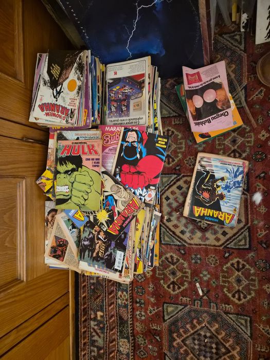 Livros BD anos 90 Marvel, 120 unidades