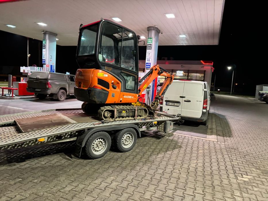 Послуги оренда мініекскаватора, Гідромолот, планування, вузькі ковші.