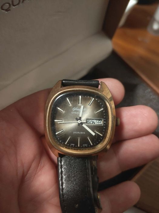 Zegarek mechaniczny vintage GUB Glashütte Spezichron