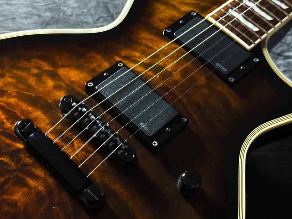 ESP E-II EC-QM Eclipse 2014 - Dark Brown Sunburst