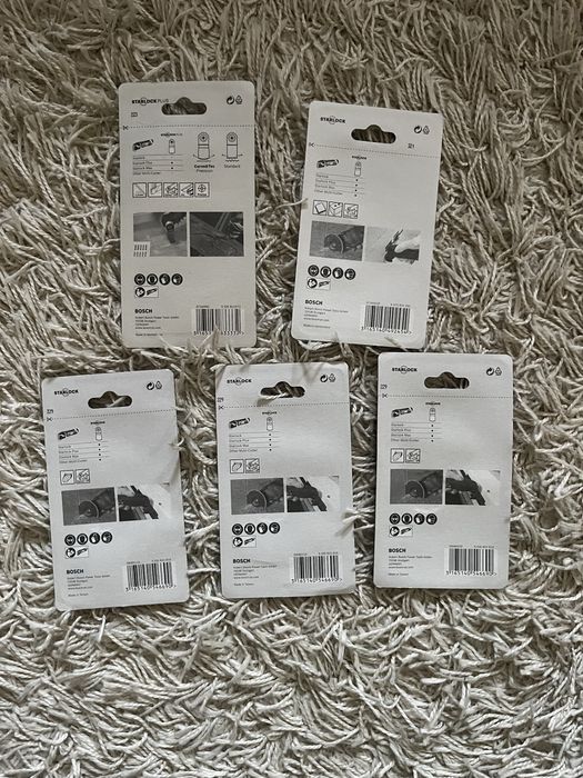 Zestaw brzeszczotów bosch starlock/starlock plus- ground,diamond,metal