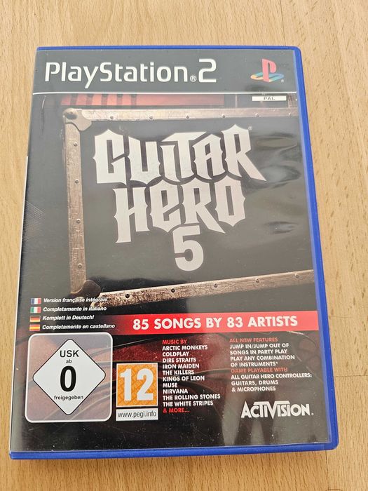 Jogo Guitar Hero 5