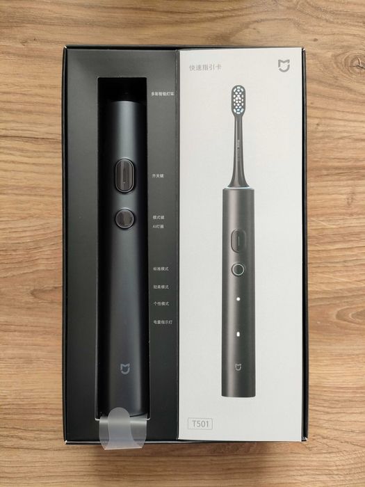 Xiaomi Mijia T501 Electric Toothbrush IPX8 2 насадки зубна щітка
