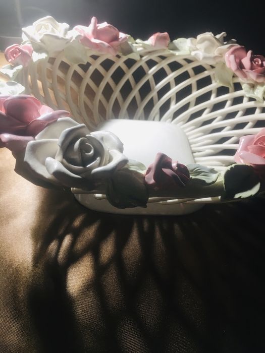 Конфетница корзина фруктовница Лепнина