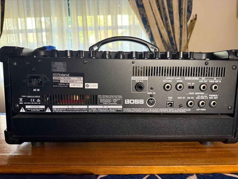 Amplificador de Guitarra - BOSS KATANA HEAD MKII