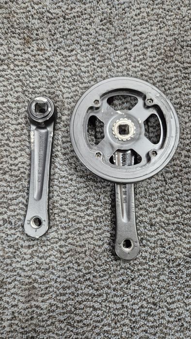 Mechanizm korbowy 145mm 30t jednorzędowy do roweru dziecięcego