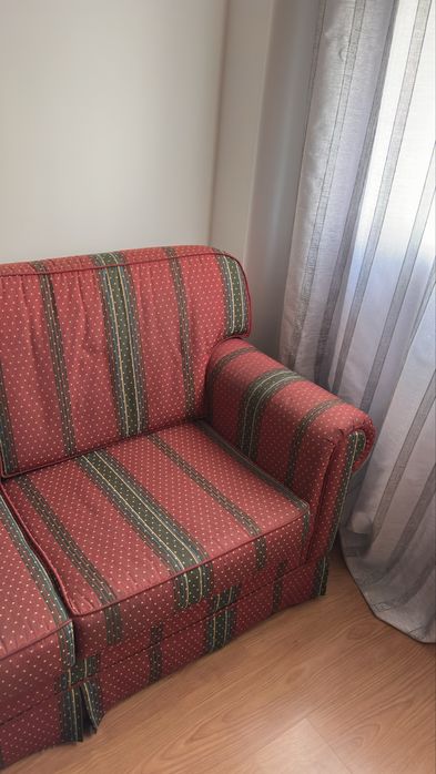 Sofá Cama com Padrão