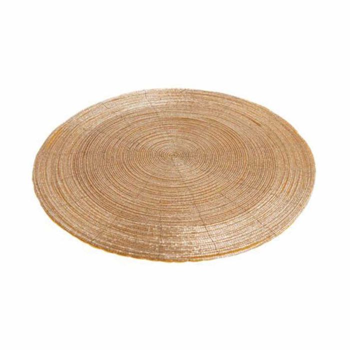 Подставка из бисера золото