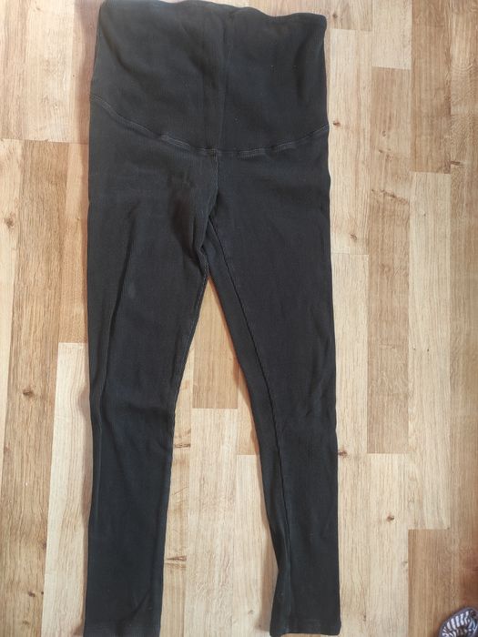 Oddam spodnie legginsy ciążowe prążkowe Sinsay mama rozmiar M