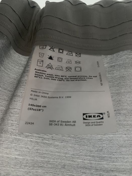 Cortinados translúcidos IKEA + varão