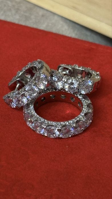 Tiffany серьги кольцо бриллианты діаманти комплект