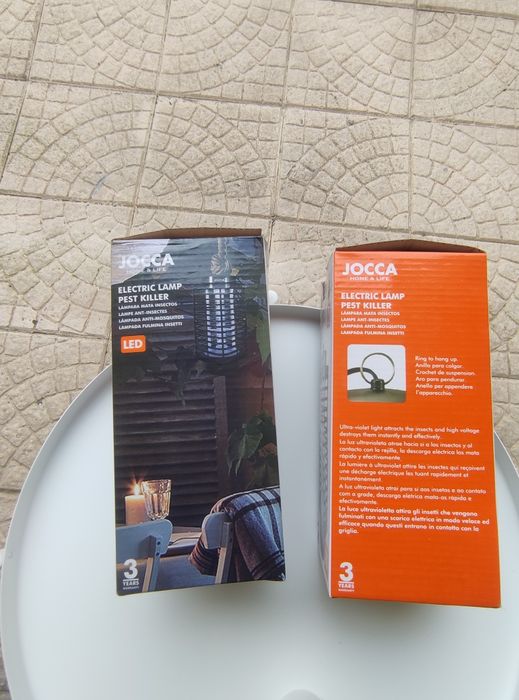 Lâmpada protetora contra insectos