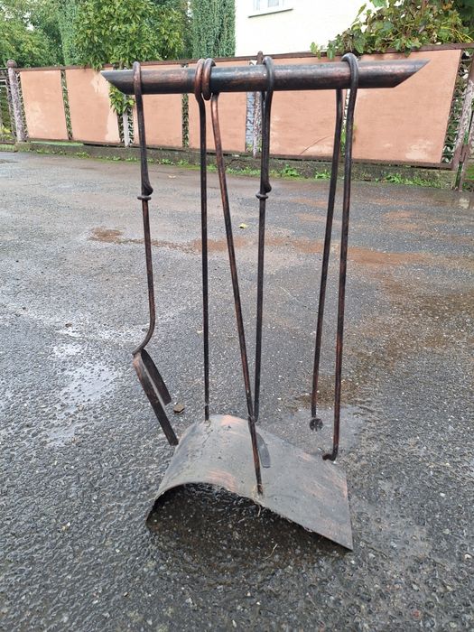 Кований камінний набір