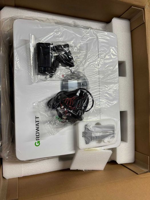 Zestaw Solarny , Growatt SPF 6000ES, magazyn energii DEYE SE5.1 KW+ PV