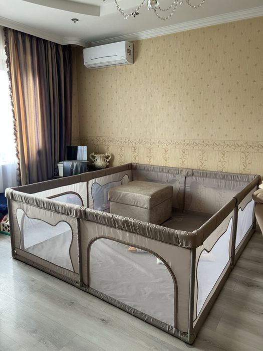 Дитячий манеж-ліжко Lionelo Willow XL 207x187
