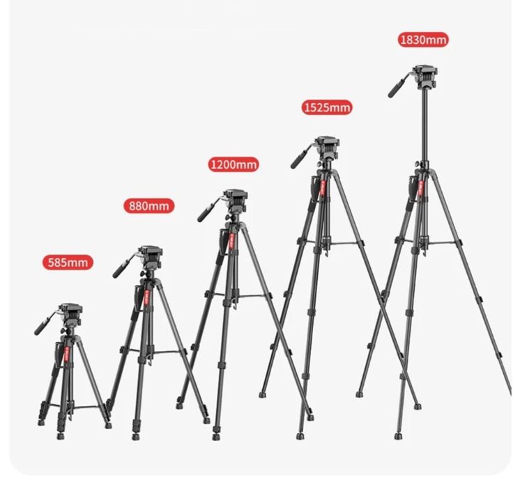 Штатив Ulanzi U-SELECT VT-02  1.8м для камери, фотоапарату, тринога