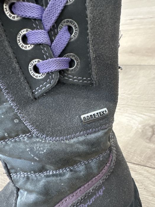 Сапоги дитячі замшеві