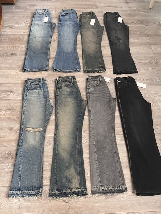 Zara flared jeans