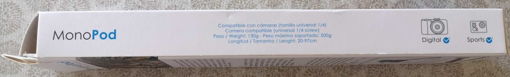 MonoPod/Selfie Stick novo,4-OK by Blautel,braço extensível articulado