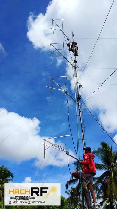 Радиовещательная антенна для FM радиостанции 88-108 мГц