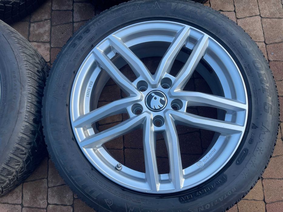 3941. Koła zimowe Passat B8 Superb III 5x112 ET41 215/55/17