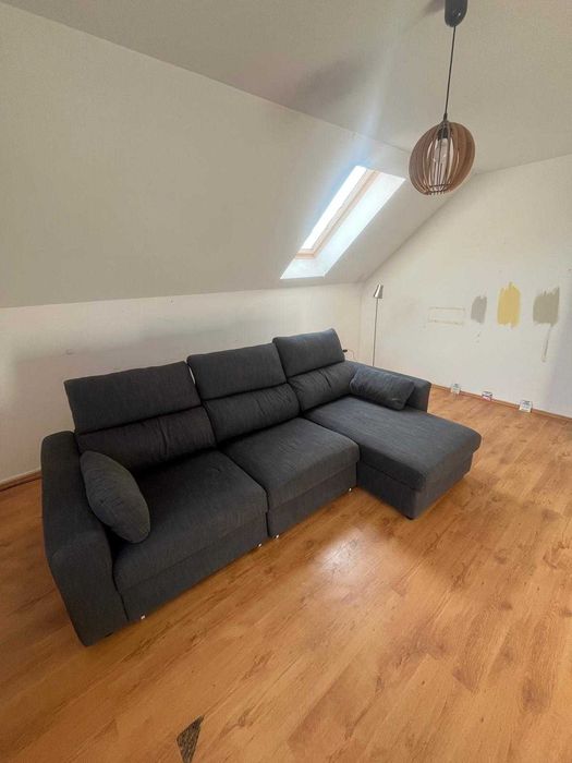 IKEA ESKILSTUNA - sofa 3-osobowa z 3 szezlongami, funkcja spania