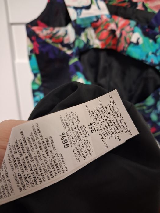 Mohito sukienka w kwiaty damska S