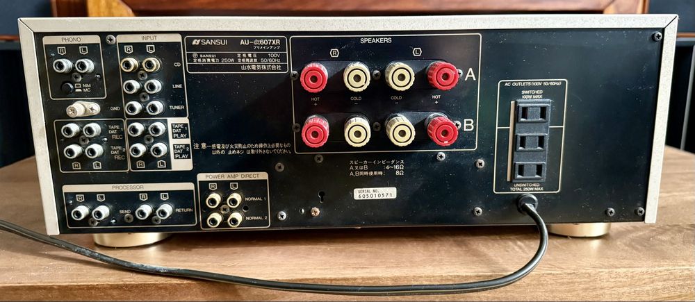 Sansui Alpha AU-607XR | kultowy wzmacniacz | stan TOP