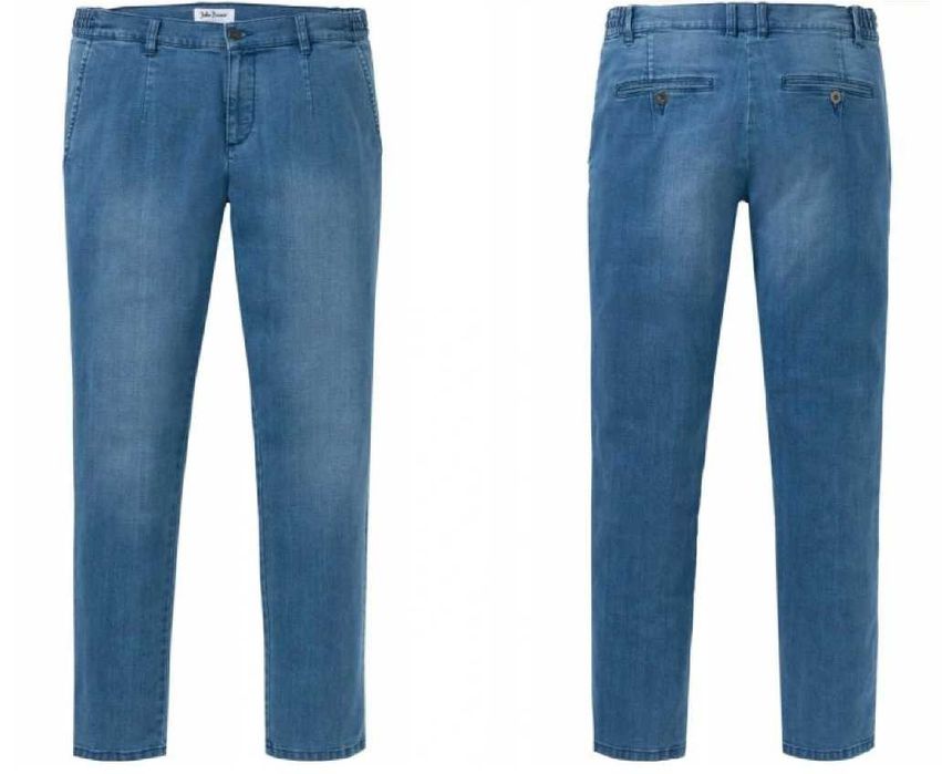 895^john baner- jeansy z elastyną  52/54 nowe