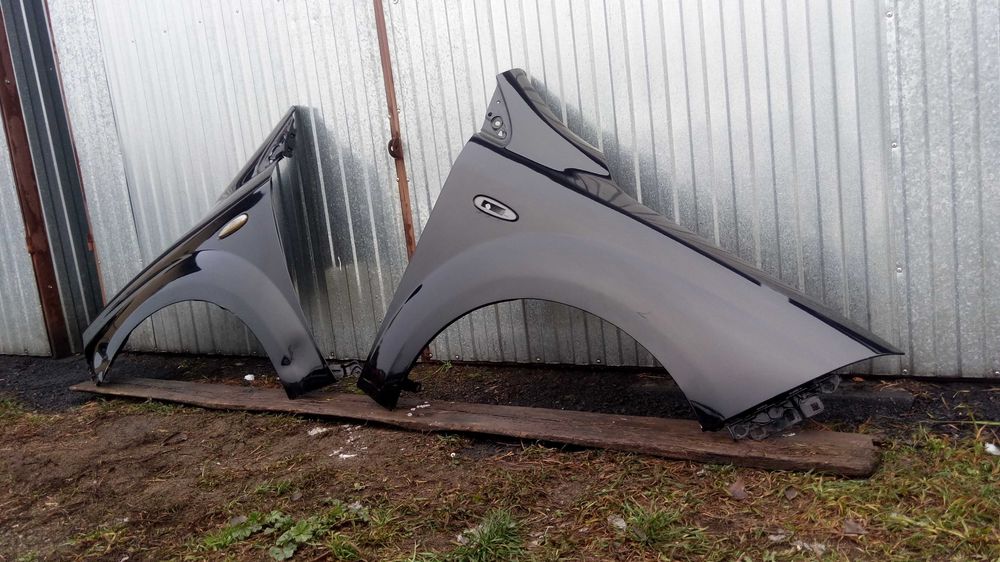 Fiat Croma 2 II Lift Błotnik Przód przód czarny oryginał Bez Malowania