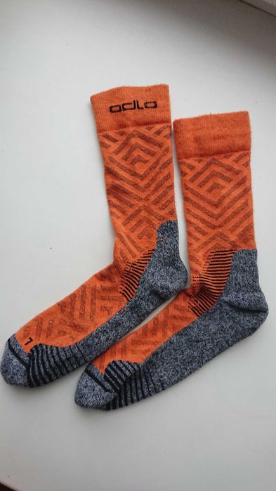 Носки треккинг/бег ODLO Ceramicool Hiking Socks.